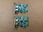 Lot Of 2 Dell 0fwgj8 Ecs U3n2-d Pcie X1 Usb 3.0 2-port Expansion Card Adapter. Fixed Price $32.99.