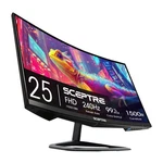 Boost Gaming Performance - 240hz 24.5 Curved Monitor 1ms. Fixed Price $209.99.