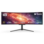 49 Oled Gaming Monitor 5120x1440 240hz 0.03ms Usb C 49q1s Black Adjustable 1440p. Fixed Price $1952.99.