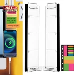 Monitor Memo Boards For Computer, Set Of 2 (left & Right) Multifunction Acrylic. Fixed Price $13.09.
