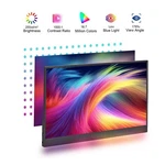 Qqu 14" Portable Touchscreen Monitor, 1920 X 1200 Ips/hdr Ultra-slim Travel. Fixed Price $116.98.