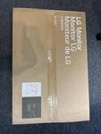 Lg 27ba550 Quot; Fhd Borderless Monitor New Sealed. Fixed Price $139.00.