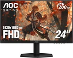 24g42he 24 Inch Gaming Monitor 1920x1080 200hz, Ips Panel, Console Ready,. Fixed Price $153.99.