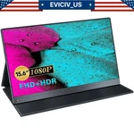 15.6'' Portable Monitor 1080p Type C Ips Display Screen For Hdmi Laptop Phone Pc. Fixed Price $52.99.