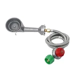 Cookamp Cast Iron Propane Burner Head With Brass Fitting Orifice Silver. Fixed Price $38.88.
