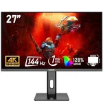 Gawfolk 27" Ips 4k Gaming Monitor 144hz 1ms Freesync Srgb Hdmi Displayport. Fixed Price $239.99.