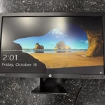 Hp P231 23" Monitor Tested And Works + Power Cord Stand. Fixed Price $29.99.