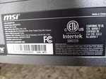 Msi Optix G27c4w 27" Widescreen 1080p Curved Lcd Gaming Monitor. Fixed Price $206.00.