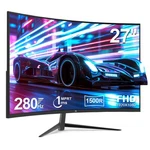 Z-edge 27 Inch 1080p Full Hd 280 Hz 1 Ms Freesync Hdmi Dp Curved Gaming Monitor. Fixed Price $139.99.