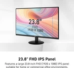 Msi Pro Mp242l 24-inch Ips 1920 X 1080 (fhd) Computer Office Monitor, 100hz. Fixed Price $88.88.