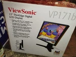 Viewsonic Vp171b 17" Lcd Monitor 1280x1024 5:4 Black Vga Dvi-d Wall Mountable. Fixed Price $75.00.