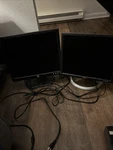 Two Dell Monitors - Great Shape. Fixed Price $74.24.
