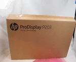 New Hp Prodisplay P203 20 Led Monitor X7r53aa 1600x900 Vga Dp Business Display. Fixed Price $59.95.