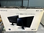 Acer G245hq Abd Black 23.6 In Widescreen Flat Panel Backlit Lcd Monitor Dvi. Fixed Price $60.00.