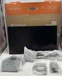Sansui Es-g27f6q 27" 2k Led Gaming Computer Monitor Hdmi 200hz. Fixed Price $159.94.