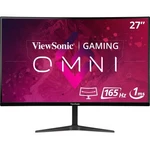 Viewsonic Omni Vx2718-2kpc-mhd 27 Inch Curved 1440p 1ms 165hz Gaming Monitor Wit. Fixed Price $211.55.