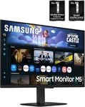 Samsung Smart Monitor M5 M50 27" Black Hdmi Usb Tv Apps Gaming Hub. Fixed Price $179.99.