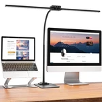 Eppiebasic Led Desk Lamp,24w 31.5in Architect Double Head Base-black. Fixed Price $74.99.