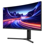 V7 34" Curved Gaming Monitor - Wqhd 3440 X 1440 Height Adjustable. Fixed Price $289.47.