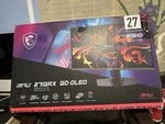 Msi Mpg 271qrx Qd-oled Gaming Monitor 27" 2560x1440 360hz 0.03ms. Fixed Price $500.00.