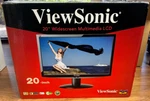 New Viewsonic 20" Widescreen Multimedia Lcd Monitor Vx2033wm. Fixed Price $149.95.
