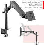 Gaming Monitor Mount Hyperx Armada 66x81aa For Monitors Up To 32" 81.3 Cm A1. Fixed Price $93.16.