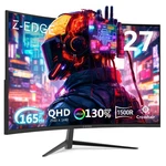 Gaming Monitor 27 Curved Qhd 1440p 165hz 1ms - Z Edge Ug27q. Fixed Price $259.99.