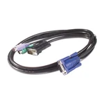 Apc Ap5250 Kvm Ps/2 Cable, 6ft (1.8 M), Ap5201, Ap5202, Ap5808, Ap5816, Kvm1116r. Fixed Price $36.70.