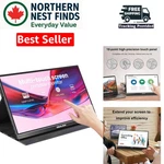 Elevate Your Experience With 15.6'' Portable 1080p Monitor - Touchscreen & Vesa. Fixed Price $181.86.