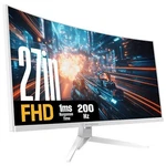 New Westinghouse 27" Curved Fhd 200hz Led Amd Freesync Gaming Monitor,white. Fixed Price $470.00.