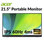 Acer 21.5" Portable Monitor Touch 1920x1080 250nits 60hz 4ms Ut222q Refurbished. Fixed Price $117.17.