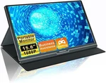 Foowin Portable Monitor 15.6 Inch 100% Srgb 1080p Gaming Fhd & Smartcase. Fixed Price $89.99.