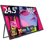 Eviciv 24.5" 2k 165hz Portable Gaming Monitor Qhd Switch Display With Kickstand. Fixed Price $149.99.