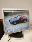 Hp La1951g Lcd Silver Monitor 19" 1280x1024 Tilt & Swivel Stand. Fixed Price $14.99.