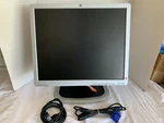 Hp Compaq La1951g 19" Lcd Monitor Part No. Em890a With Swivel Stand Power & Vga. Fixed Price $74.99.