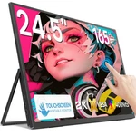 Eviciv 24.5" 2k 165hz Portable Gaming Monitor Touch Screen Hdmi Computer Display. Fixed Price $209.99.