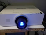 Tested Panasonic Pt-ez570 Wuxga Full Hd 5000 Lumens, Projector W/ Lns-s20 Lens. Fixed Price $550.00.