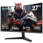 27 Inch Curved Gaming Monitor, 180hz Fhd Computer Monitors, 100% Srgb, Adaptive-. Fixed Price $165.04.
