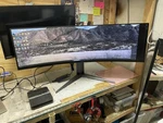 Cracked Edge Lg 45gr65dc-b Ultragear 45-in Qhd 200hz Curved Gaming Monitor Black. Fixed Price $379.99.