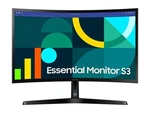 Samsung Ls24d368ganxza 24" Fhd 100hz Curved Monitor Black. Fixed Price $166.63.