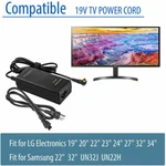 19v Adapter Charger For Samsung J525d: Un32j525daf Un32j525dafxza Tv Lcd Monitor. Fixed Price $11.79.