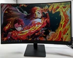 Lg 32mr50c-b 32" Class Full Hd Curved Screen Lcd Monitor. Fixed Price $110.00.