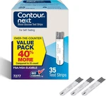 Ascensia Contour Next Blood Glucose Test Strips For Diabetes - 35 Count (1 Pack). Fixed Price $22.89.