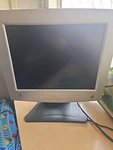 Retro Gateway Fpd1530 15" Lcd Black Monitor W/stand Vga Cable And Power Cord.. Fixed Price $60.00.