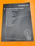 Viewsonic Viewboard Ifp50-3 Series Commercial Touch Display User Manual. Fixed Price $30.00.