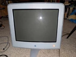 Apple Studio Display 17in. Crt Graphite Working Condition. Fixed Price $300.00.