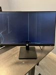 Hp P24h G4 23.8 Inch Monitor- Internal Screen Damaged. Fixed Price $54.99.