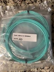 Addon Lc To Fiber Optic Mm Patch Cable, 3m Aqua Om4 Duplex (lot Of 10). Fixed Price $110.00.