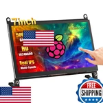 Wisecoco 7" Touchscreen Monitor For Raspberry Pi Hdmi Ips 1024x600 Mini Lcd. Fixed Price $75.88.