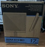 Sony Sdm-s73 Lcd (color Computer Display) 17inch Monitor Working - For Parts. Fixed Price $100.00.